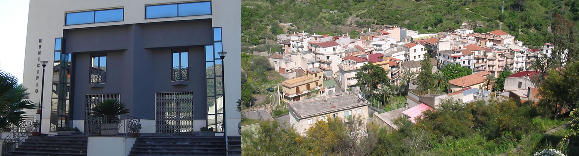 Il Municipio in Piazza Maria Grazia Cutuli - Veduta di Graniti